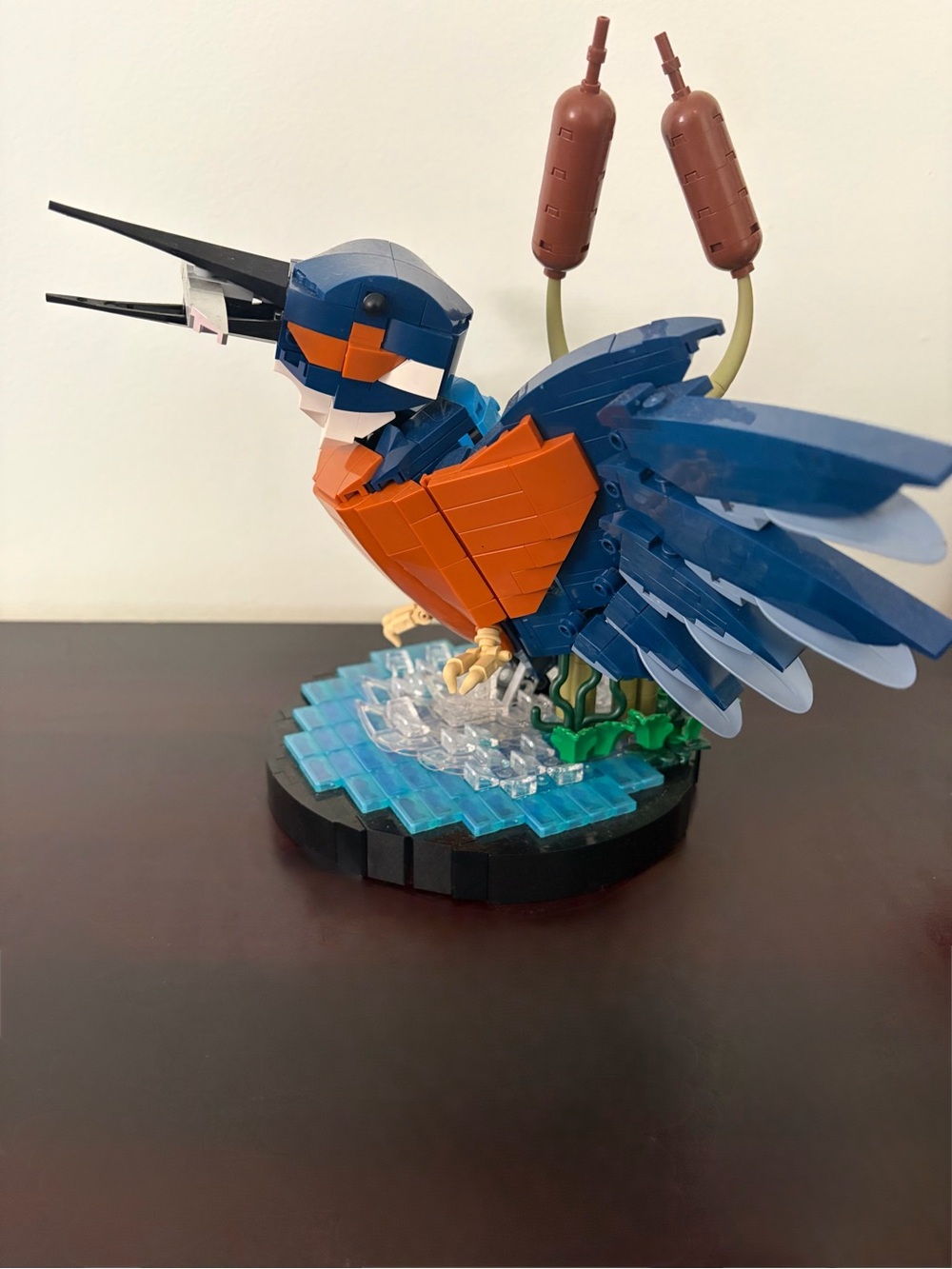 Retired LEGO Icons Kingfisher Bird Adult Display Set (10331)- Fully Assembled